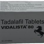 Generikus Cialis: Vidalista 80 (Tadalafil 80mg)